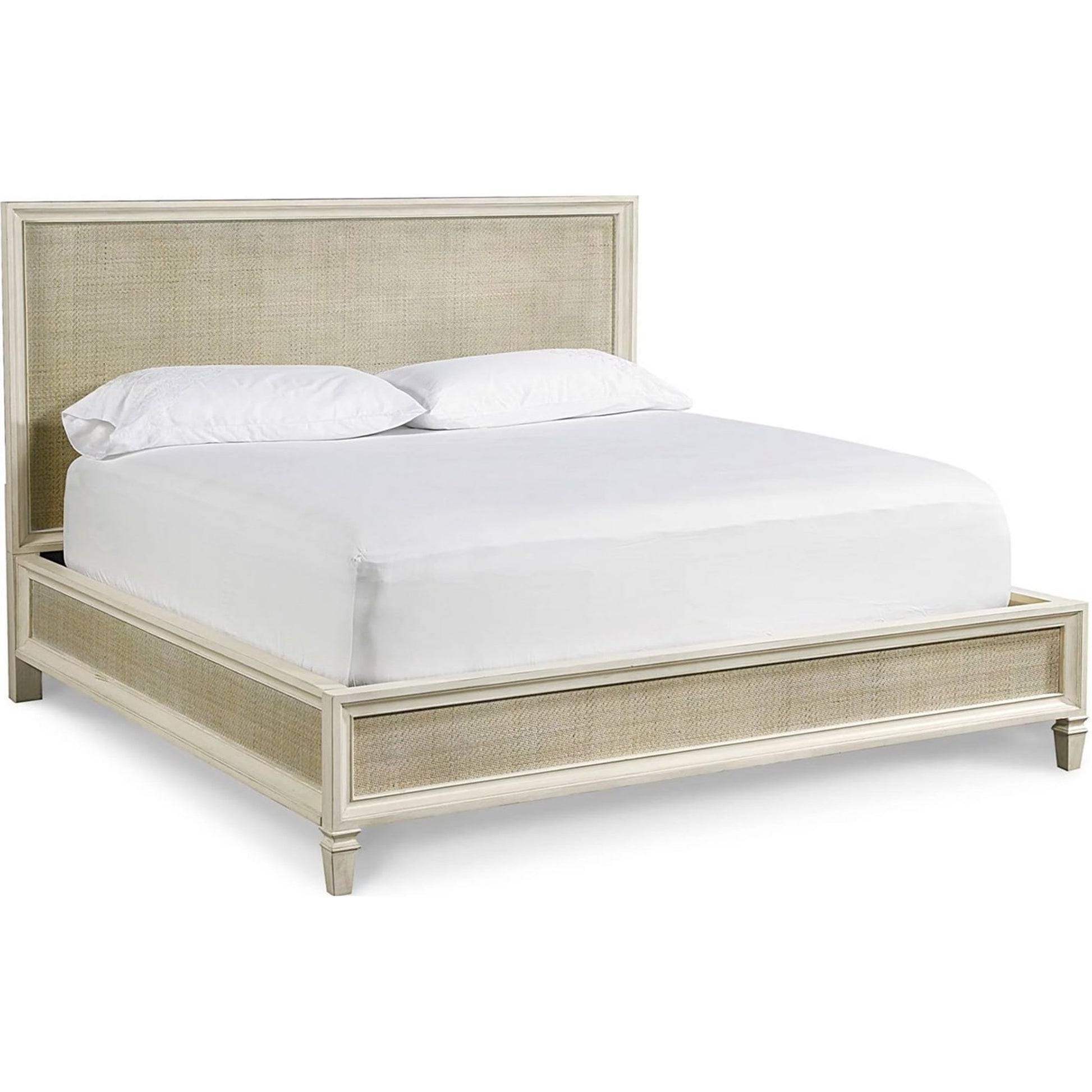 Summer Hill Complete Woven Accent Bed by Universal Furniture in antique bronze and cotton. Made from unique in a transitional style.