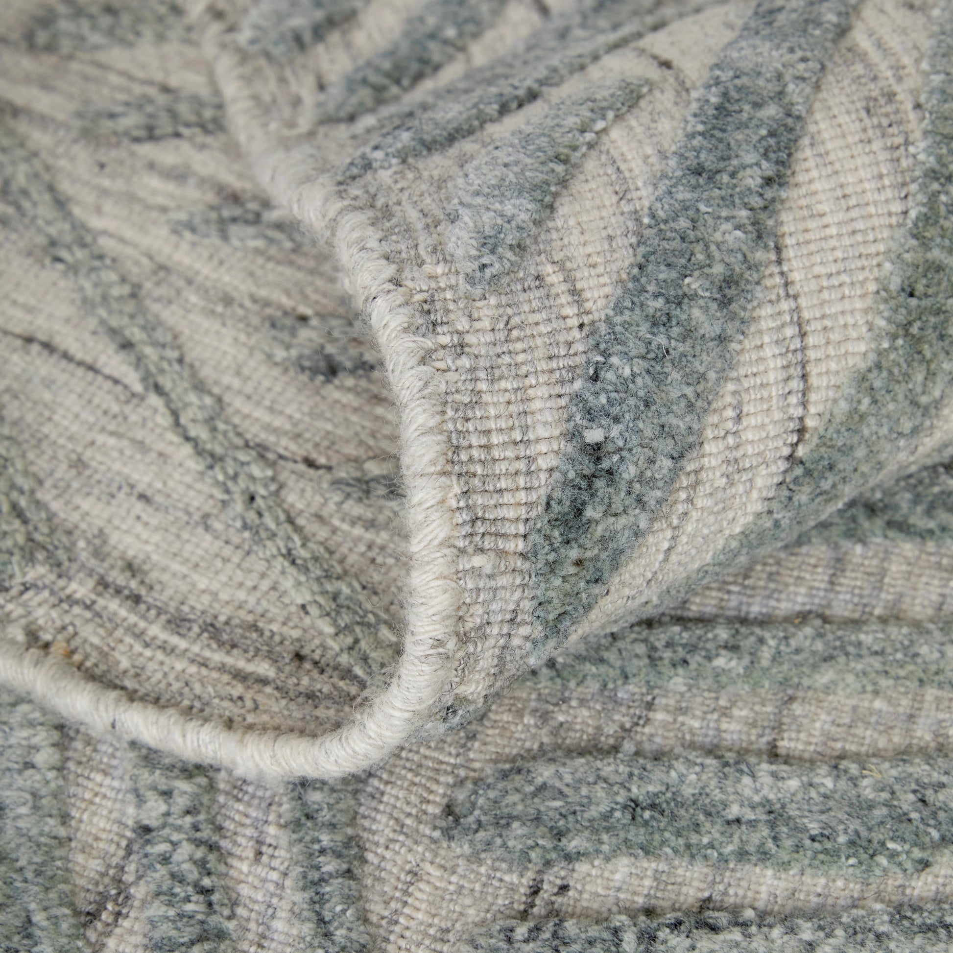 Elias Rug - ELS69FYF by Feizy in green, ivory, tan. Made from viscose, wool in a unique style.