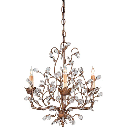 Crystal Bud Chandelier by Currey and Company. Made from unique in a traditional style.