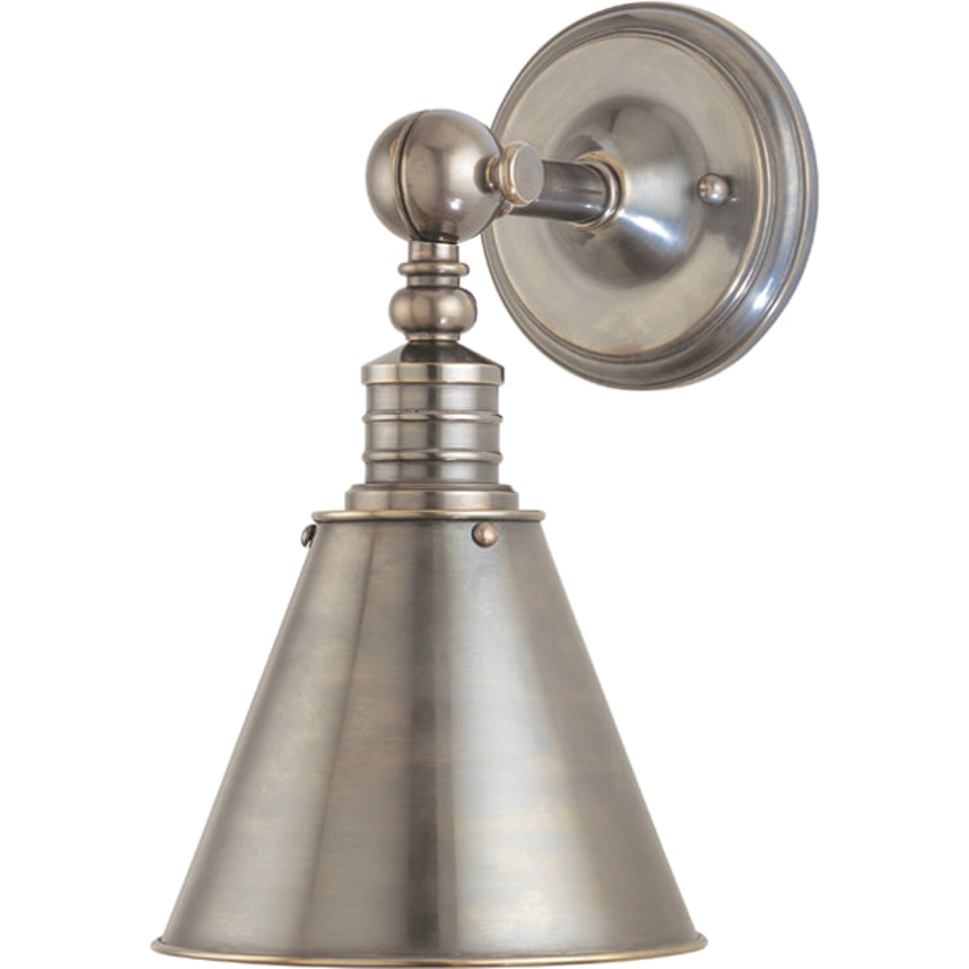 Darien Wall Sconce by Hudson Valley in distressed bronze. Made from brass in a traditional style.