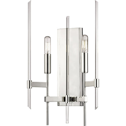 Bari Wall Sconce by Hudson Valley. Made from brass in a modern style.