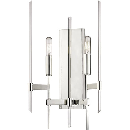 Bari Wall Sconce by Hudson Valley. Made from brass in a modern style.