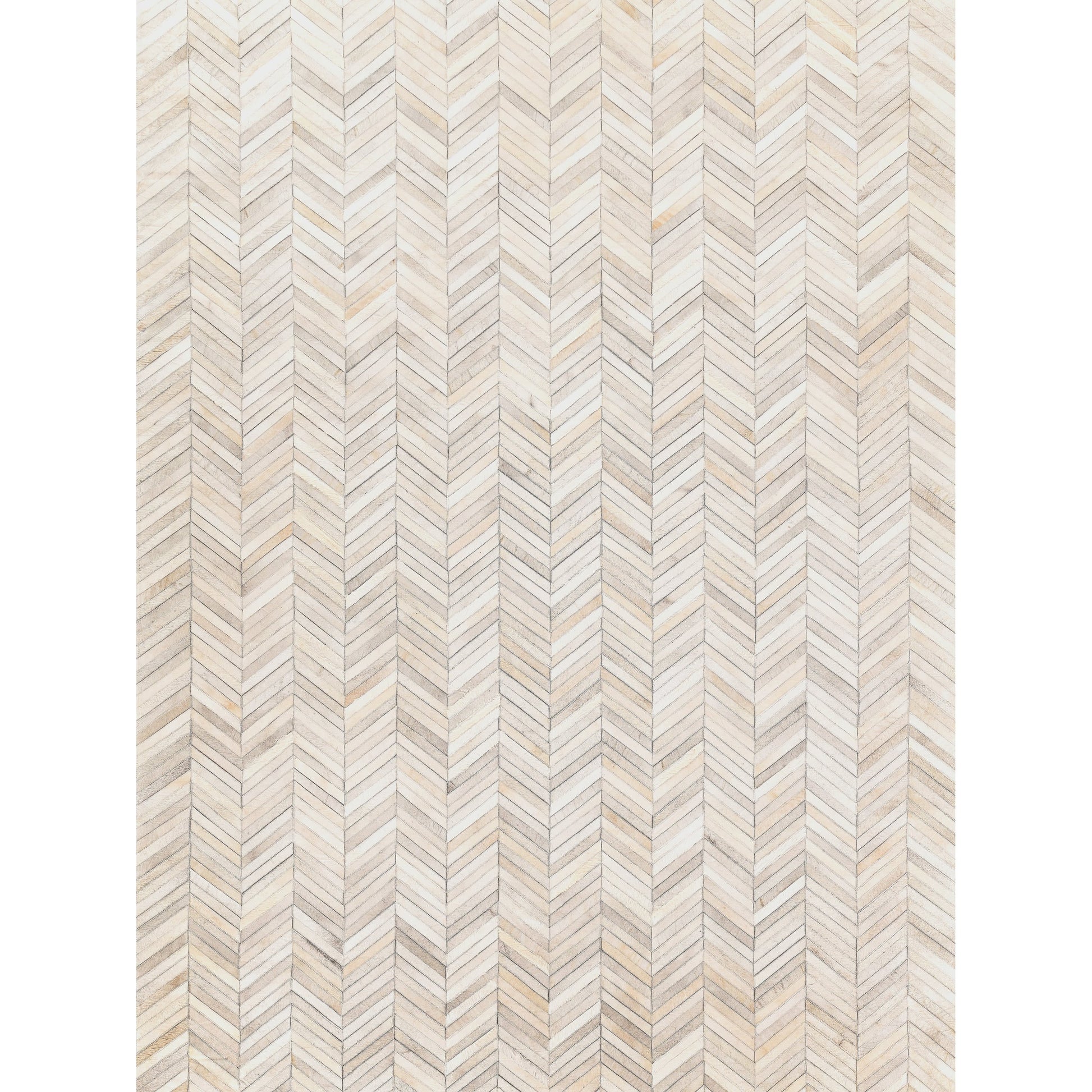 Natural Hide 9904 Rug by Exquisite Rugs in silver. Made from leather hide in a unique style.