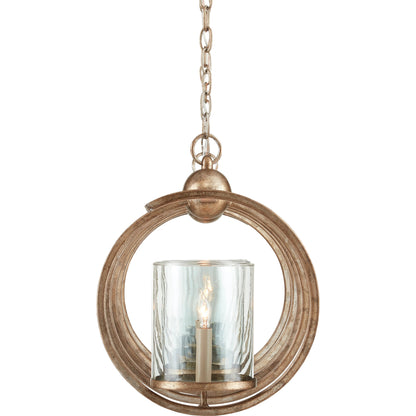 Maximus Chandelier by Currey and Company. Made from wrought iron, glass in a modern style.