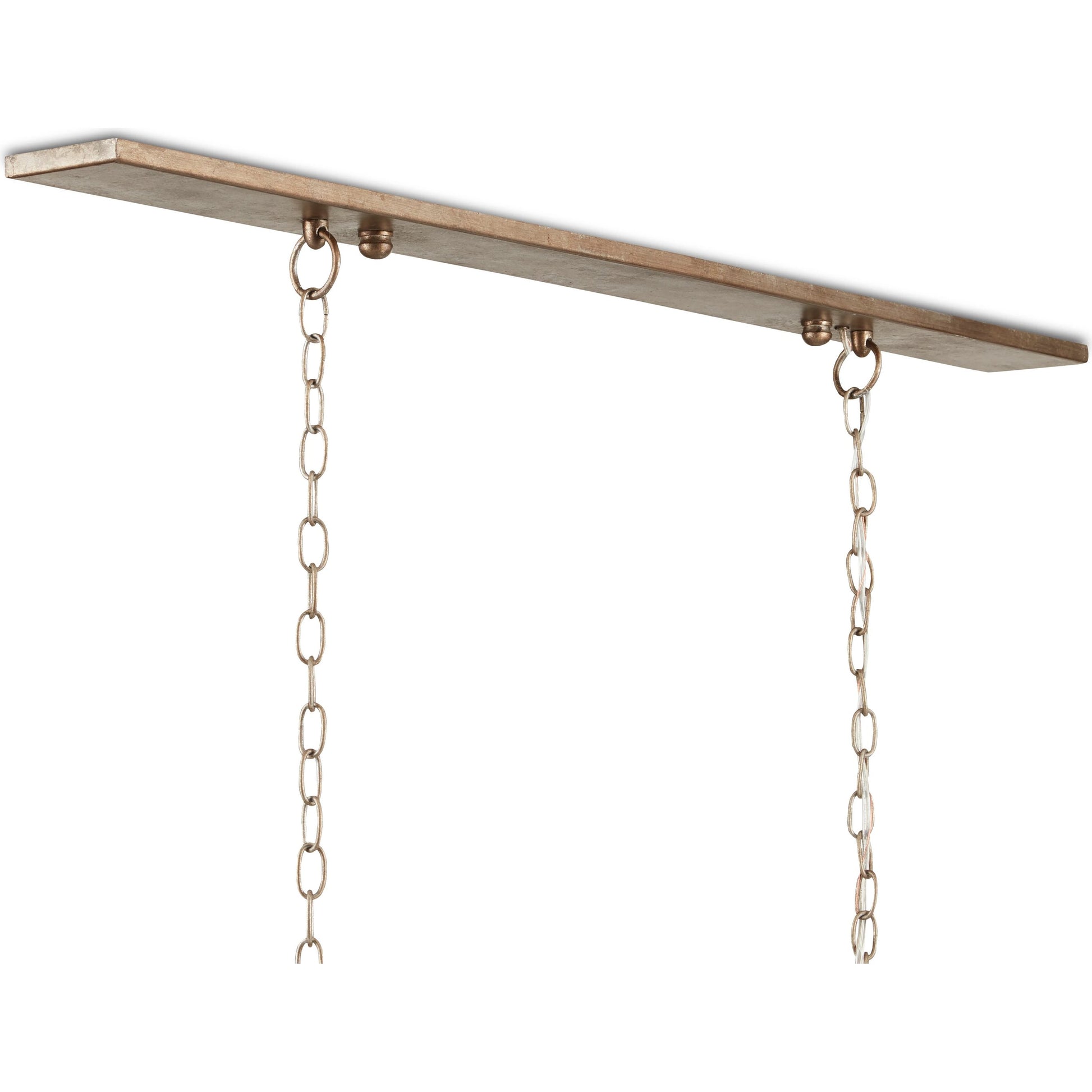 Maximus Chandelier by Currey and Company. Made from wrought iron, glass in a modern style.