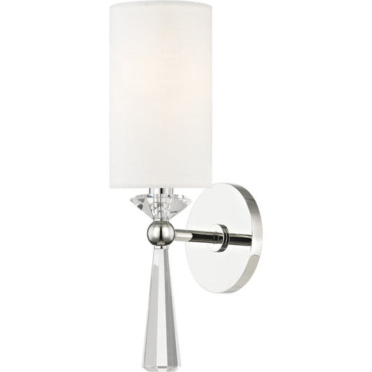 Birch Wall Sconce by Hudson Valley. Made from steel in a transitional style.