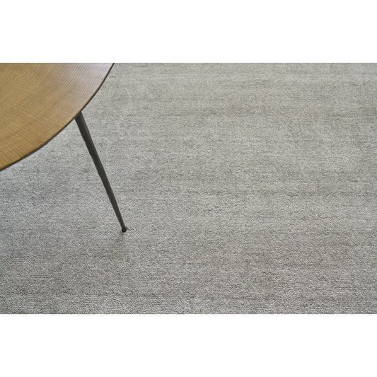 Sanctuary Rug - Light Taupe by Exquisite Rugs in light taupe. Made from bamboo silk, wool in a unique style.