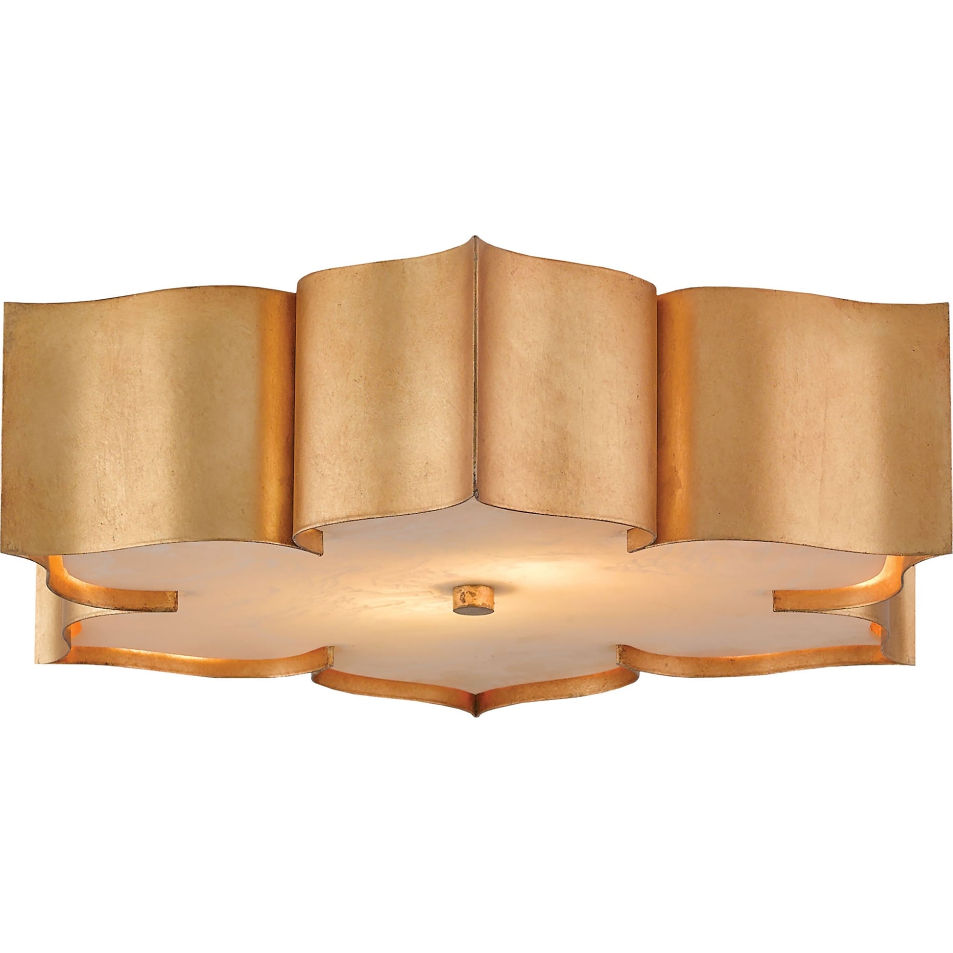 Grand Lotus Flush Mount by Currey and Company. Made from unique in a modern style.