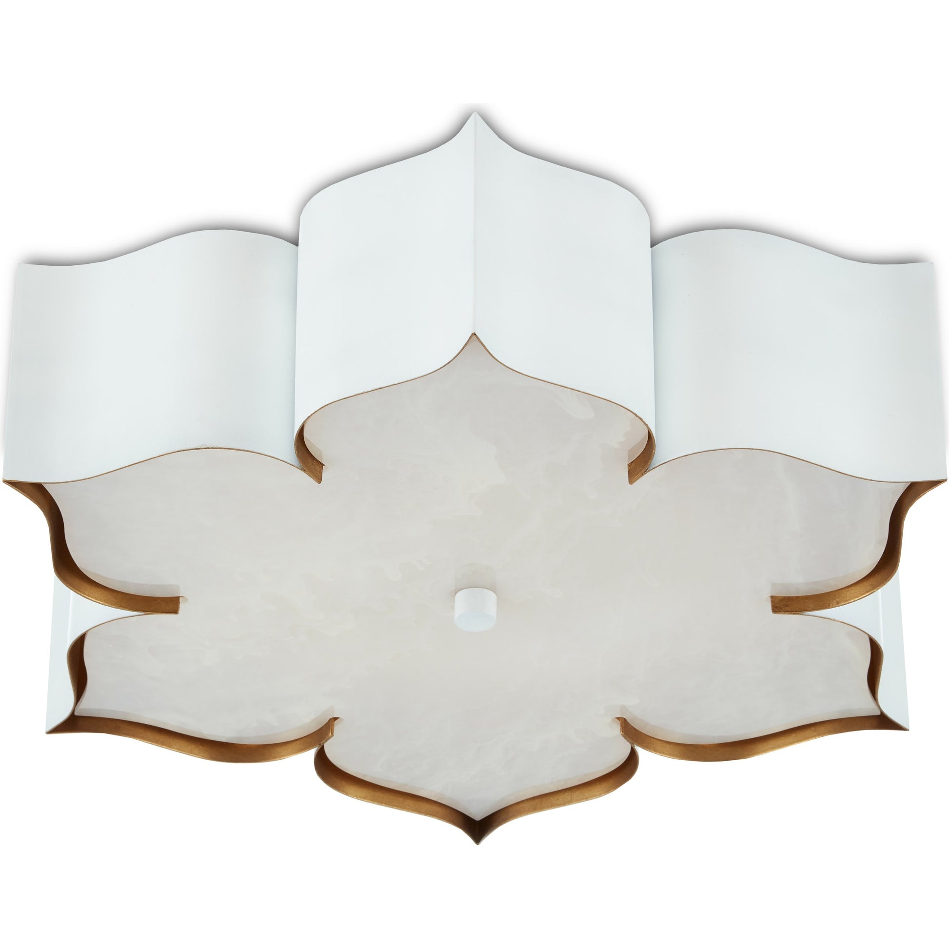Grand Lotus Flush Mount by Currey and Company. Made from unique in a modern style.