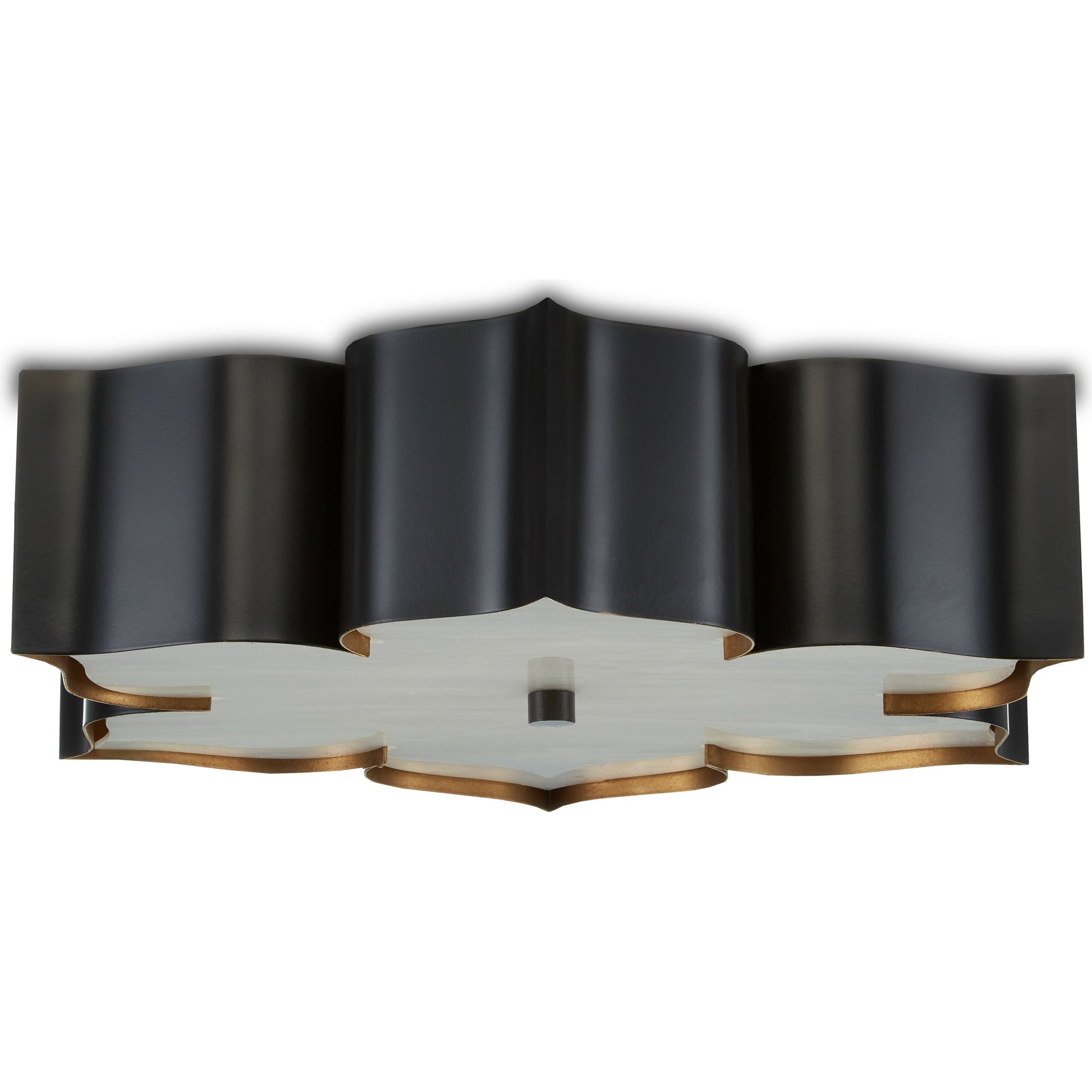 Grand Lotus Flush Mount by Currey and Company. Made from unique in a modern style.