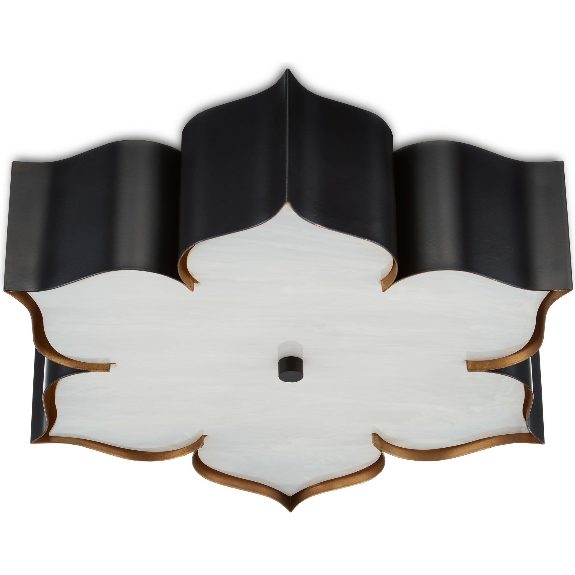 Grand Lotus Flush Mount by Currey and Company. Made from unique in a modern style.