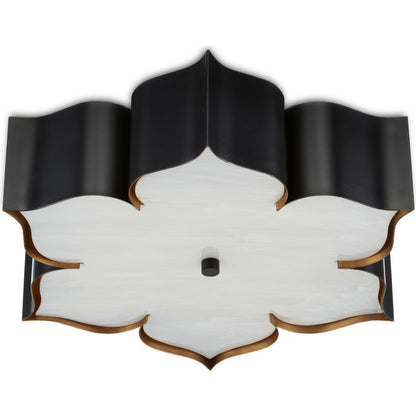 Grand Lotus Flush Mount by Currey and Company. Made from unique in a modern style.
