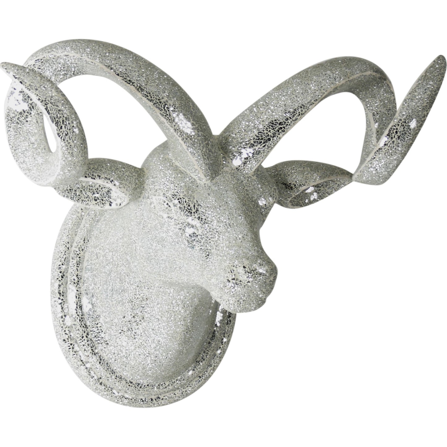 000 S-336793 | Primary Silo | Bull Head Wall Art by Zentique in reflective and fiberglass. Made from fiberglass in a rustic style.