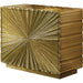 Linenfold Chest by Global Views. Made from mdf, brass in a eclectic & global style.