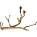 Twig Wine Bottle Holder by Global Views. Made from cast brass in a eclectic & global style.
