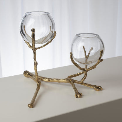 Twig Vase Holder by Global Views. Made from unique in a eclectic & global style.