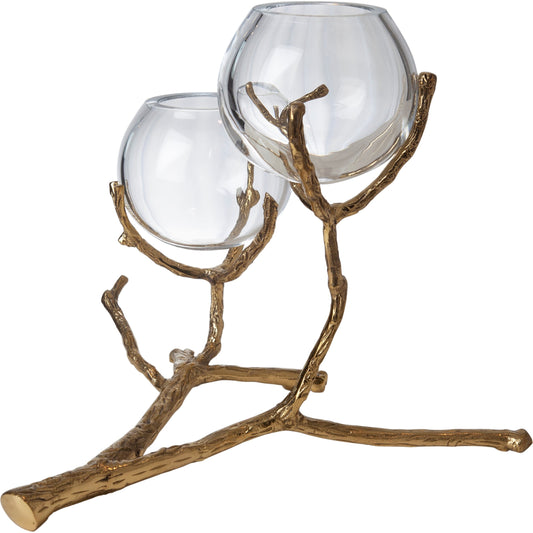 Twig Vase Holder by Global Views. Made from unique in a eclectic & global style.