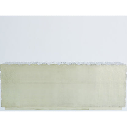 Linenfold Cabinet by Global Views. Made from mdf, brass in a modern style.