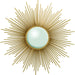 Sunburst Mirror by Global Views. Made from unique in a transitional style.