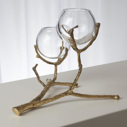 Twig Vase Holder by Global Views. Made from unique in a eclectic & global style.