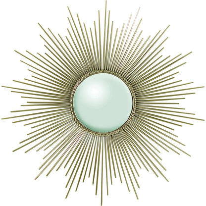 Sunburst Mirror by Global Views. Made from unique in a transitional style.