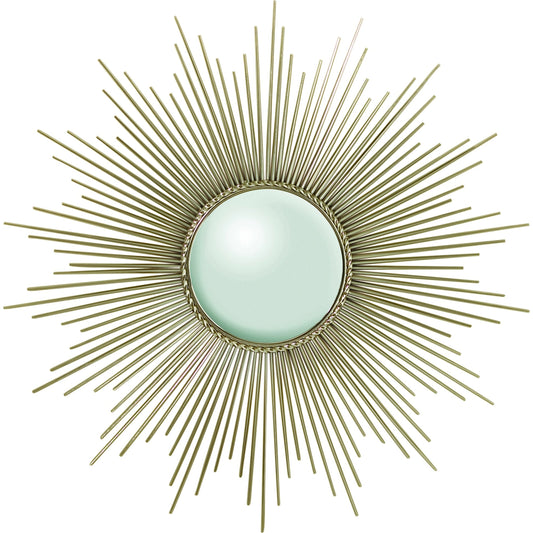 Sunburst Mirror by Global Views. Made from unique in a transitional style.