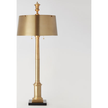 Library Lamp by Global Views. Made from unique in a transitional style.