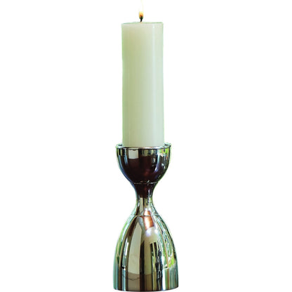 Bauhinia Bud Vase by Global Views. Made from brass, glass in a eclectic & global style.