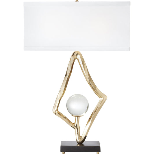 Abstract Lamp Crystal Sphere by Global Views. Made from unique in a modern style.