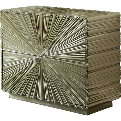 Linenfold Chest by Global Views. Made from mdf, brass in a eclectic & global style.