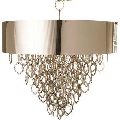Extra Decorative Chain for Chain Pendant by Global Views in nickel. Made from metal in a unique style.