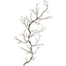 Twig Wall Art by Global Views. Made from brass in a modern style.