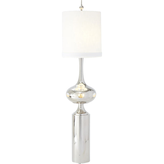 Extraterrestrial Floor Lamp by Global Views. Made from brass, stainless steel, nickel in a transitional style.