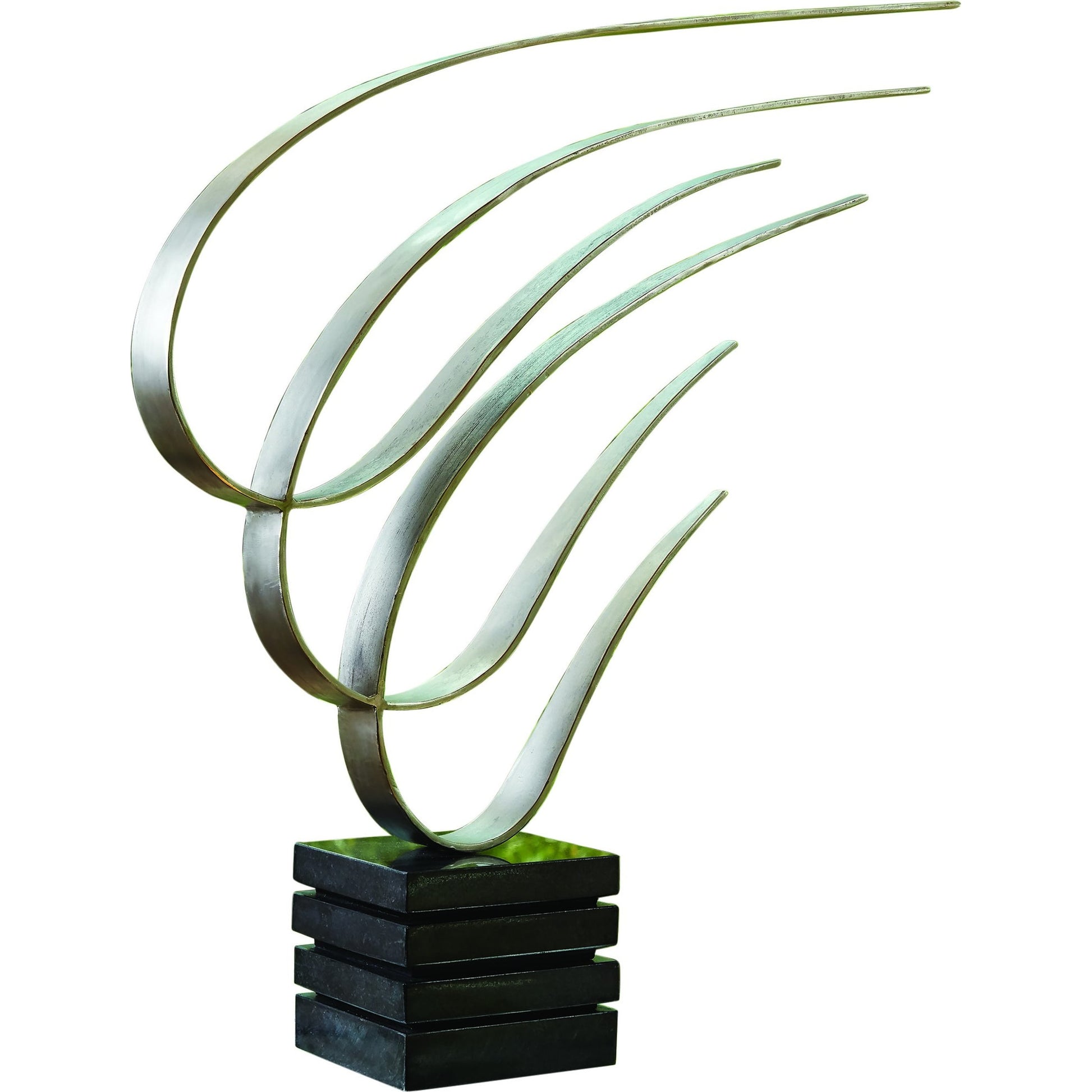 Swoosh Sculpture by Global Views. Made from unique in a eclectic & global style.