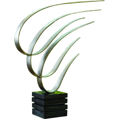 Swoosh Sculpture by Global Views. Made from unique in a eclectic & global style.
