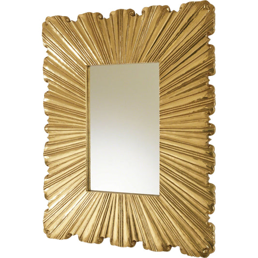 Linenfold Mirror by Global Views. Made from unique in a modern style.