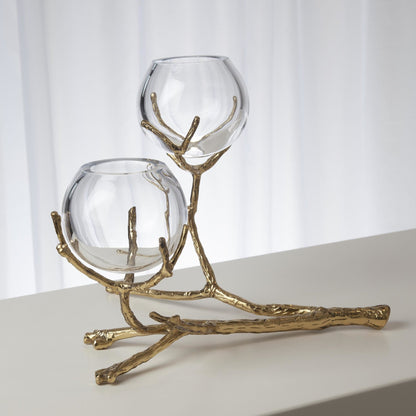 Twig Vase Holder by Global Views. Made from unique in a eclectic & global style.