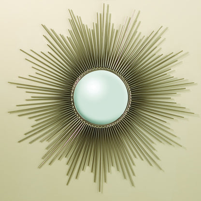 Sunburst Mirror by Global Views. Made from unique in a transitional style.