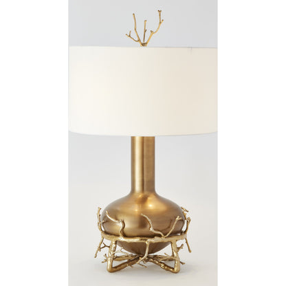 Fat Twig Table Lamp by Global Views. Made from unique in a transitional style.