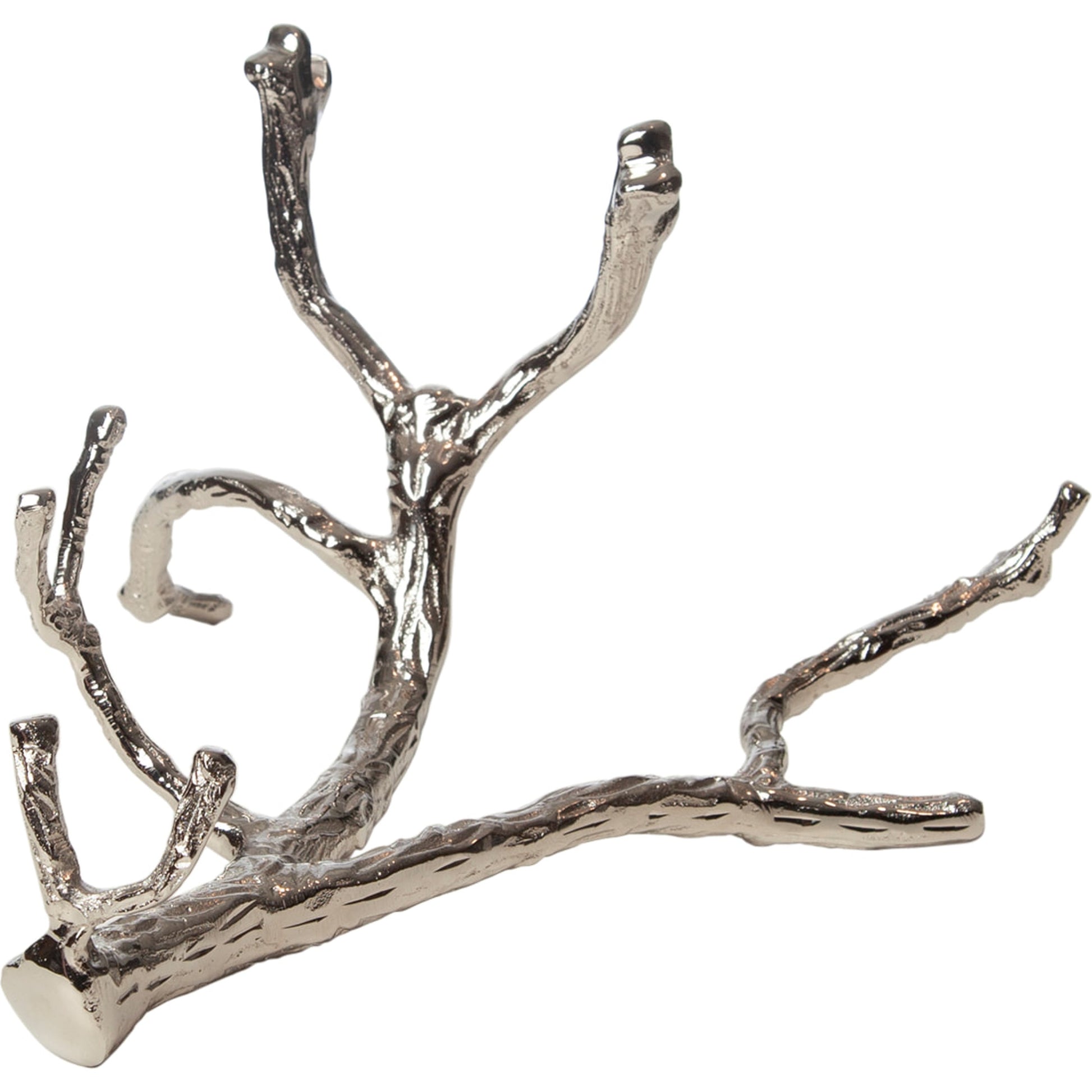 Twig Wine Bottle Holder by Global Views. Made from cast brass in a eclectic & global style.