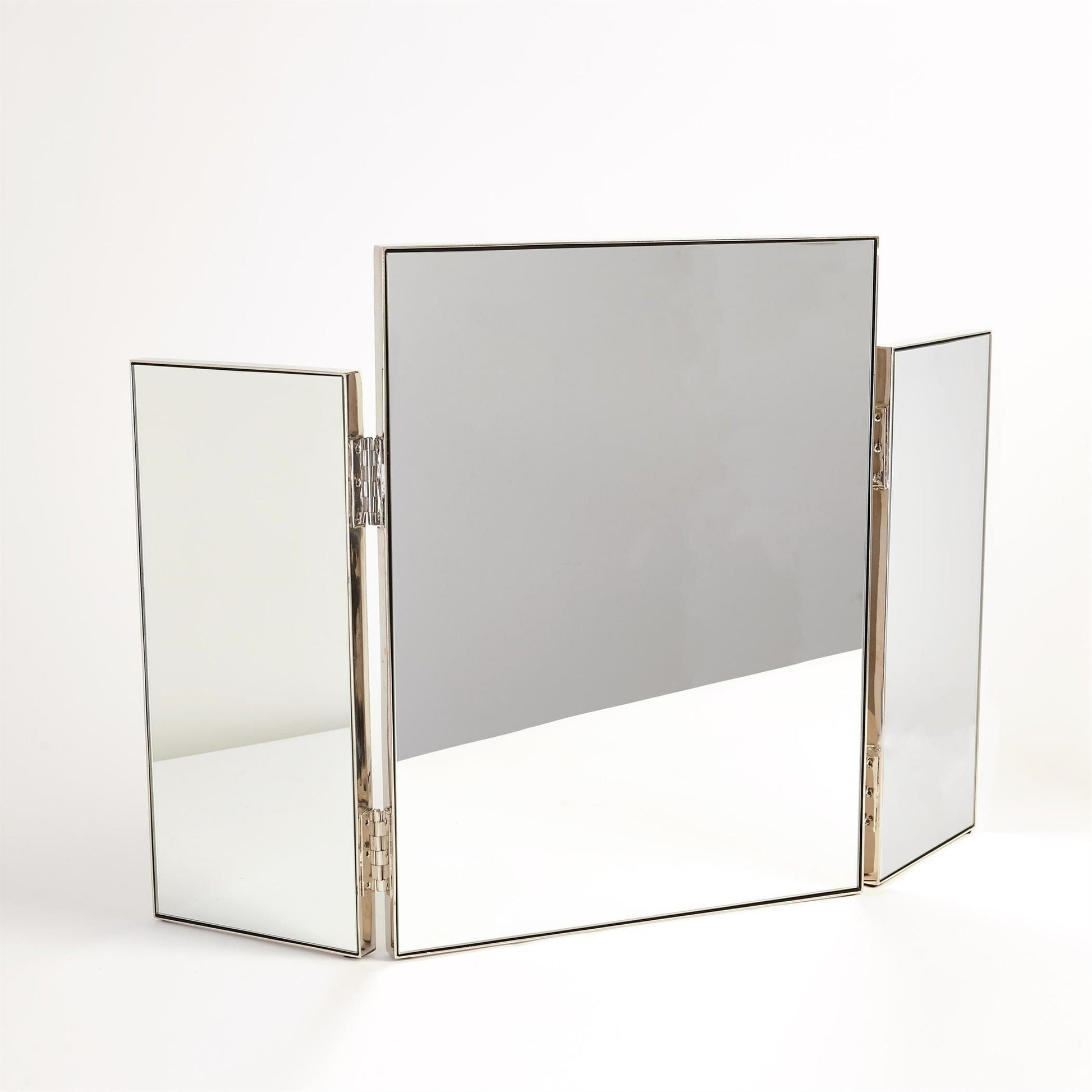 Tri Fold Vanity Mirror by Global Views. Made from unique in a transitional style.