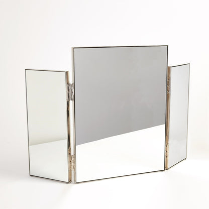 Tri Fold Vanity Mirror by Global Views. Made from unique in a transitional style.