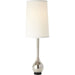 Bulb Vase Table Lamp by Global Views. Made from brass, black lime stone in a transitional style.