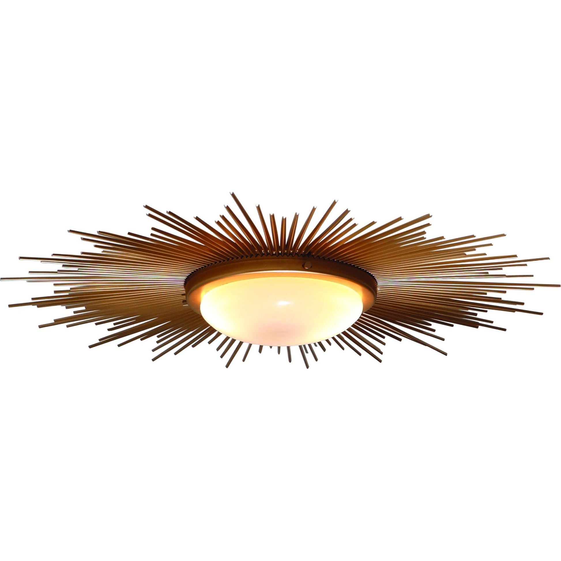 Sunburst Fixture by Global Views. Made from brass, glass in a transitional style.