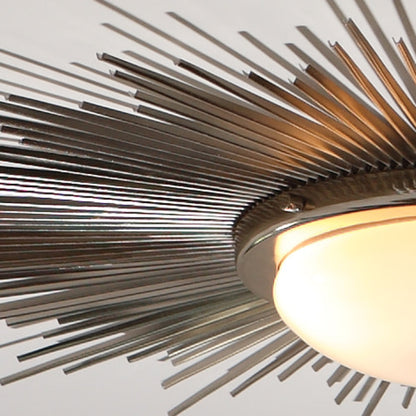 Sunburst Fixture by Global Views. Made from brass, glass in a transitional style.