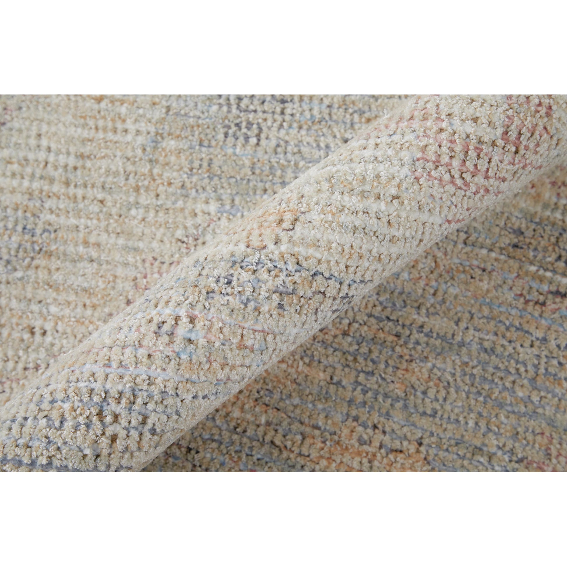 Caldwell Rug - 8798976F by Feizy in ivory, tan, blue. Made from wool, viscose in a unique style.
