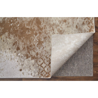Waldor Rug - 73539NCF by Feizy in brown, tan, ivory. Made from polypropylene, polyester in a unique style.
