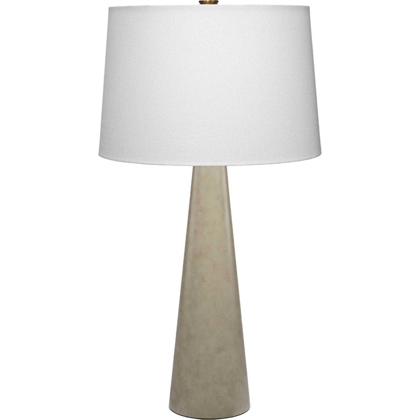 000 SI-2537675 | Primary Silo | Alps Table Lamp by Jamie Young in grey and warm grey. Made from metal in a unique style.