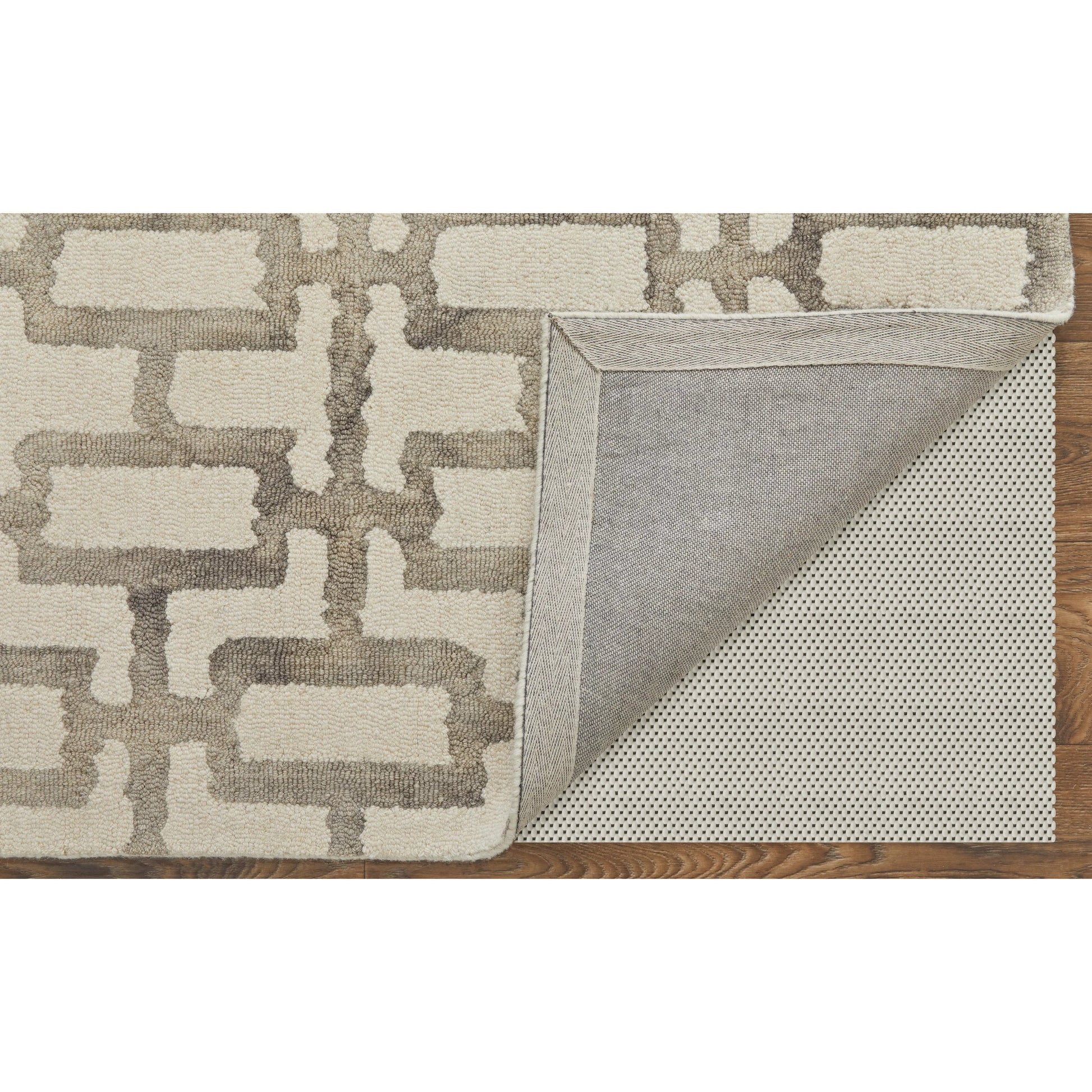 Lorrain Geometric Rug - 8919F by Feizy. Made from wool in a unique style.