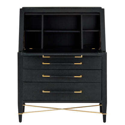 Verona Secretary Desk by Currey and Company. Made from unique in a traditional style.